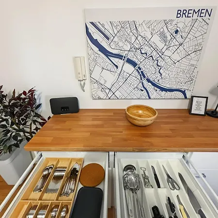 100qm Für 6 Gäste Nahe Der Weser Und Der Innenstadt Apartment
