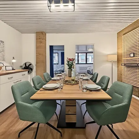 100qm Für 6 Gäste Nahe Der Weser Und Der Innenstadt Apartment
